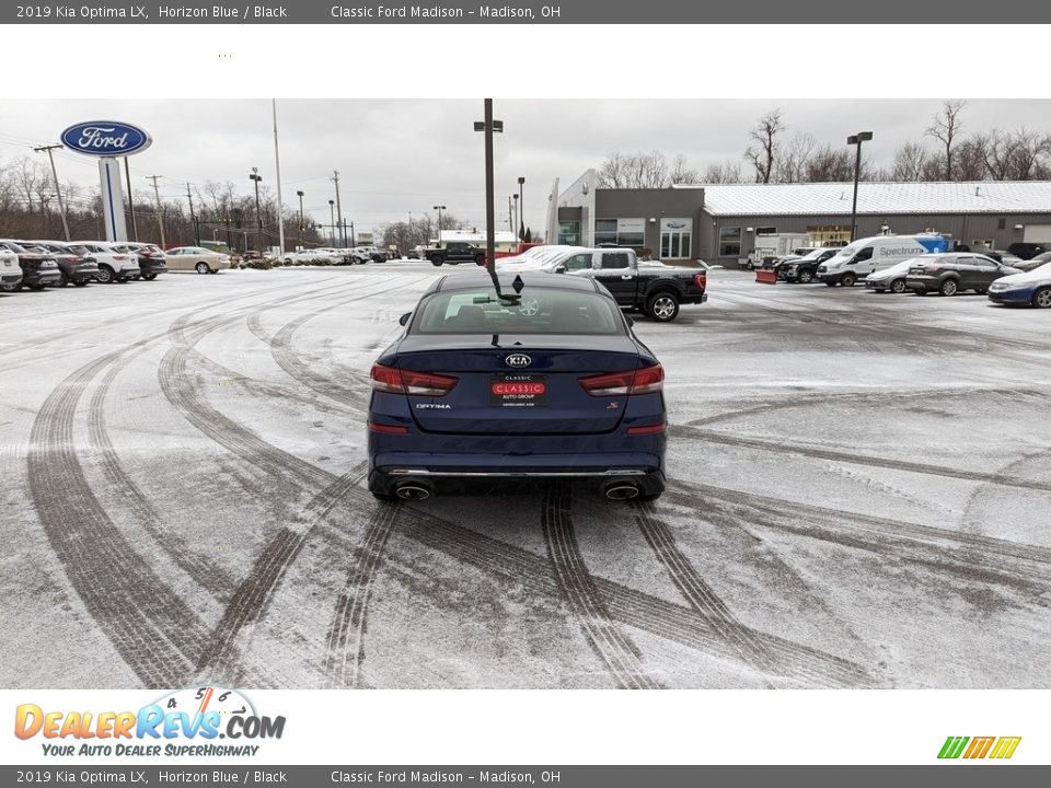 2019 Kia Optima LX Horizon Blue / Black Photo #4