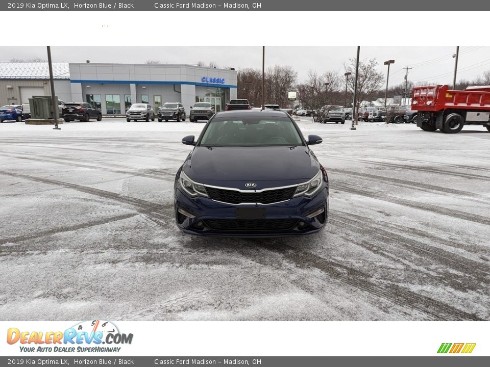 2019 Kia Optima LX Horizon Blue / Black Photo #8