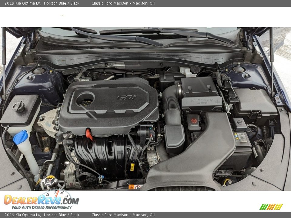 2019 Kia Optima LX Horizon Blue / Black Photo #17