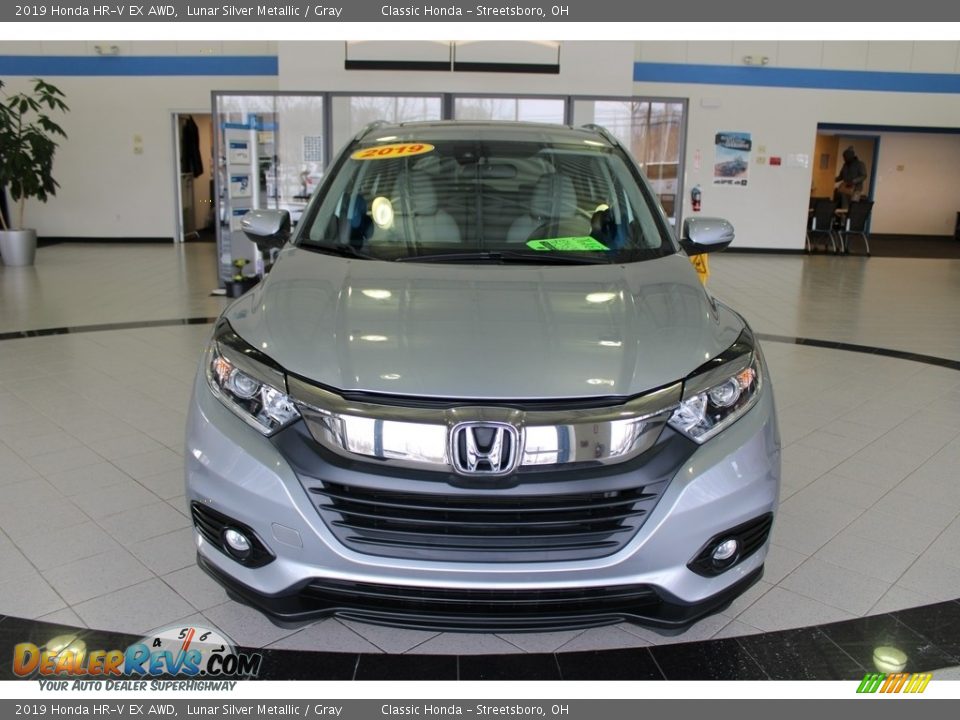 2019 Honda HR-V EX AWD Lunar Silver Metallic / Gray Photo #2