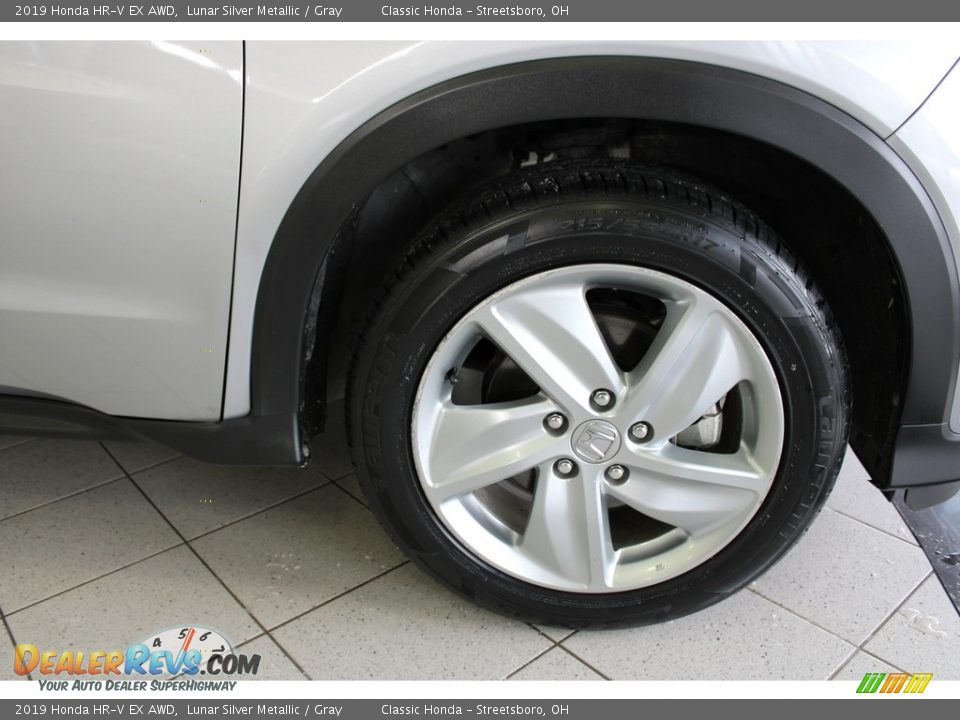 2019 Honda HR-V EX AWD Lunar Silver Metallic / Gray Photo #5