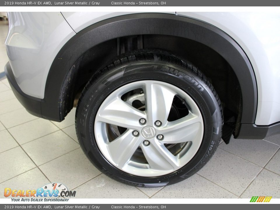 2019 Honda HR-V EX AWD Lunar Silver Metallic / Gray Photo #6