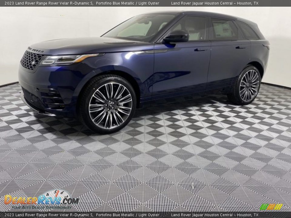 2023 Land Rover Range Rover Velar R-Dynamic S Portofino Blue Metallic / Light Oyster Photo #1