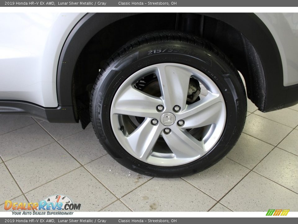 2019 Honda HR-V EX AWD Lunar Silver Metallic / Gray Photo #11