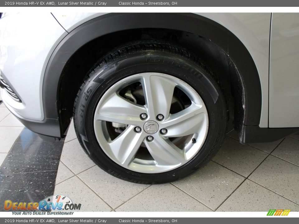 2019 Honda HR-V EX AWD Lunar Silver Metallic / Gray Photo #12