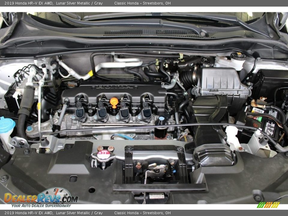 2019 Honda HR-V EX AWD Lunar Silver Metallic / Gray Photo #13