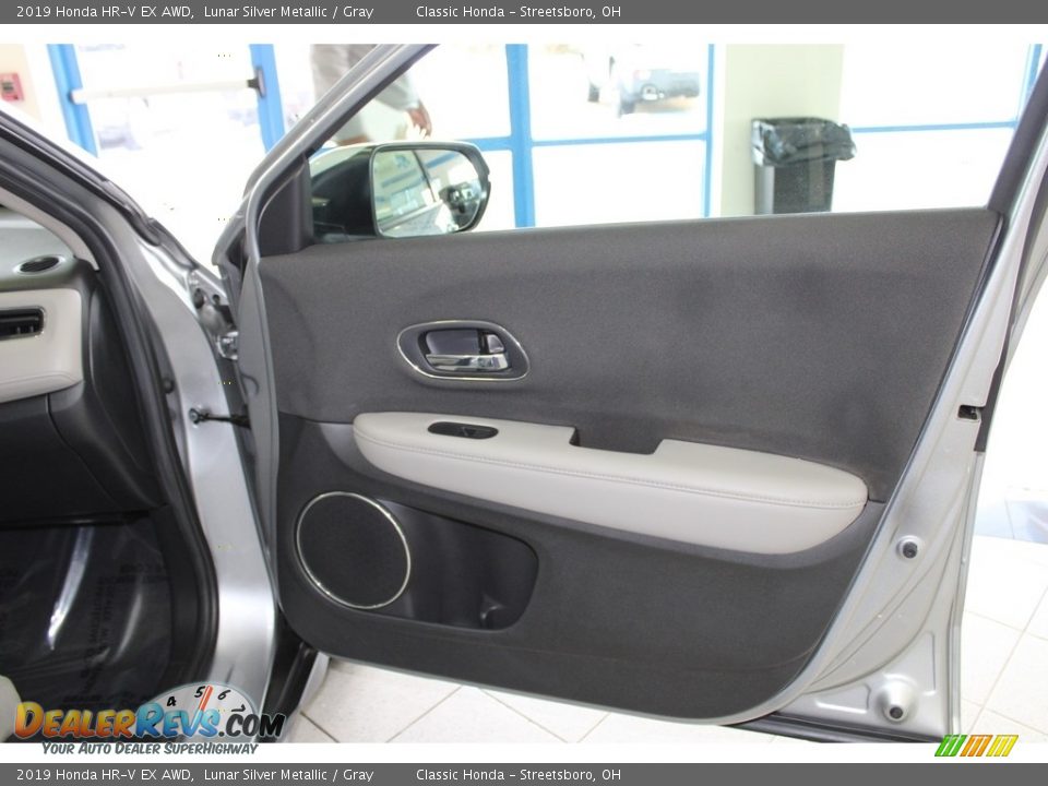 2019 Honda HR-V EX AWD Lunar Silver Metallic / Gray Photo #14