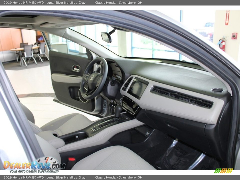 2019 Honda HR-V EX AWD Lunar Silver Metallic / Gray Photo #15