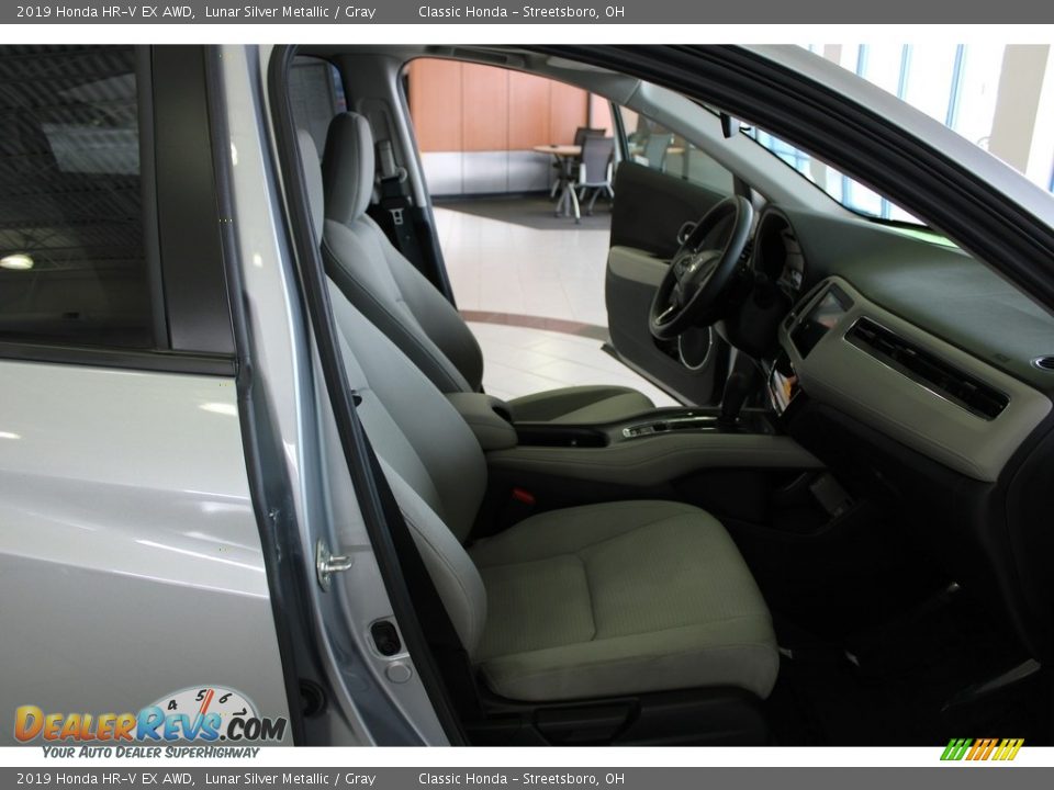 2019 Honda HR-V EX AWD Lunar Silver Metallic / Gray Photo #16