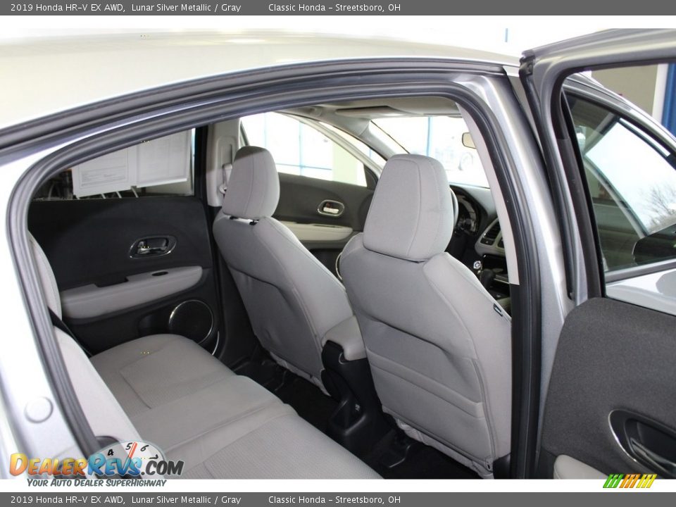 2019 Honda HR-V EX AWD Lunar Silver Metallic / Gray Photo #19