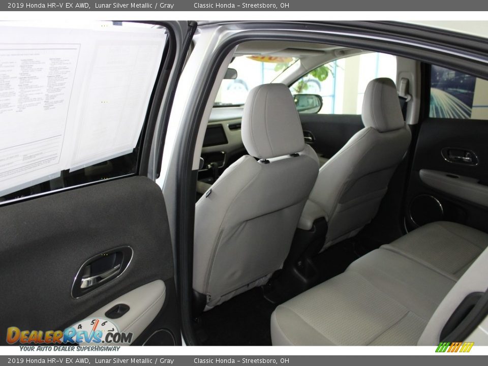 2019 Honda HR-V EX AWD Lunar Silver Metallic / Gray Photo #24