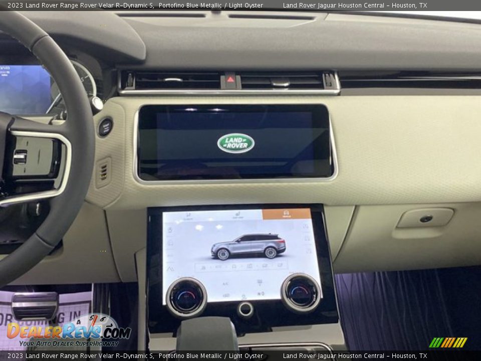 2023 Land Rover Range Rover Velar R-Dynamic S Portofino Blue Metallic / Light Oyster Photo #19