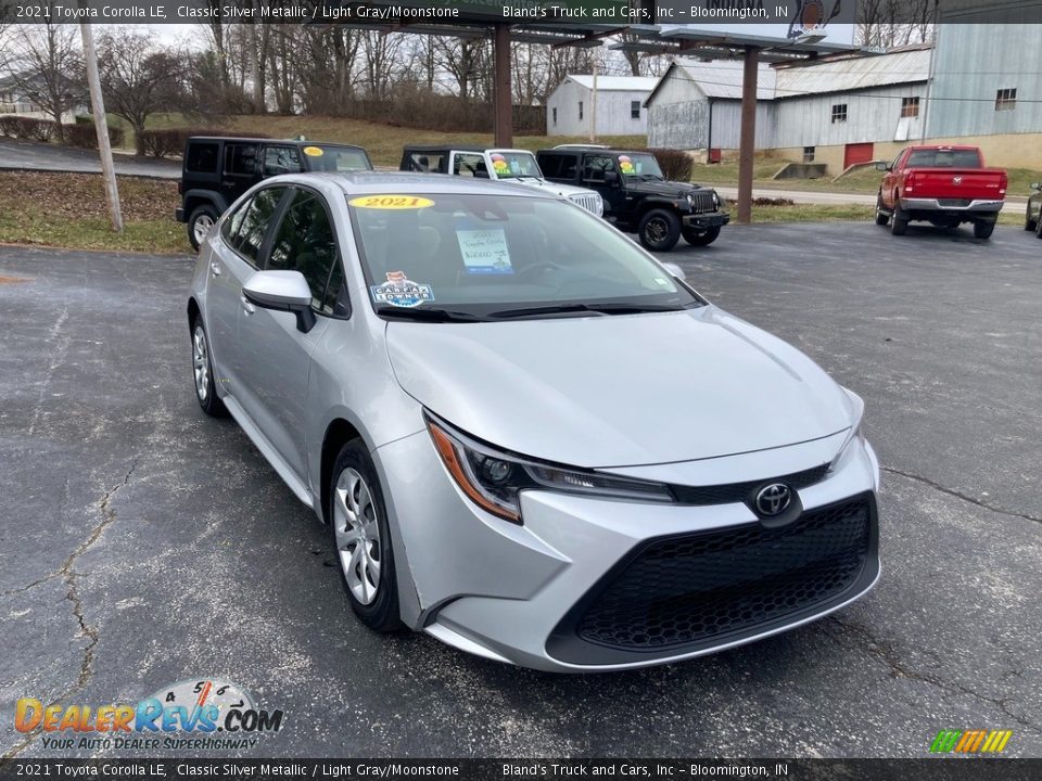 Classic Silver Metallic 2021 Toyota Corolla LE Photo #8