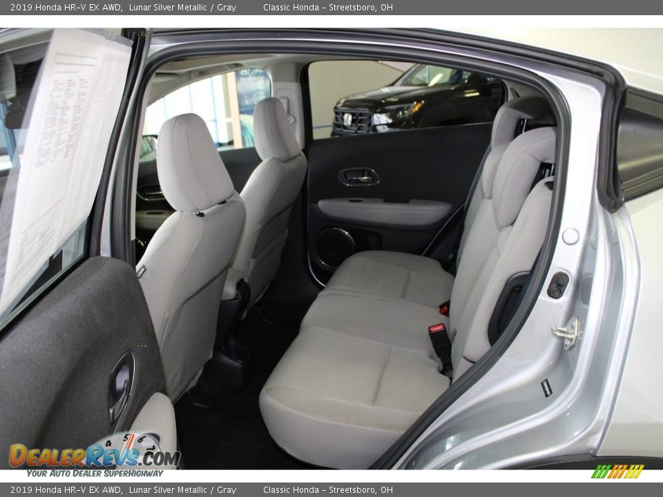 2019 Honda HR-V EX AWD Lunar Silver Metallic / Gray Photo #25