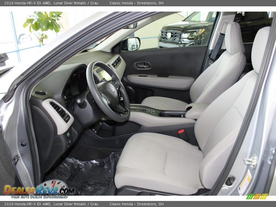 2019 Honda HR-V EX AWD Lunar Silver Metallic / Gray Photo #29