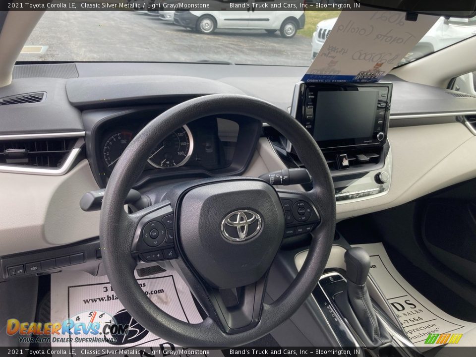 2021 Toyota Corolla LE Steering Wheel Photo #12
