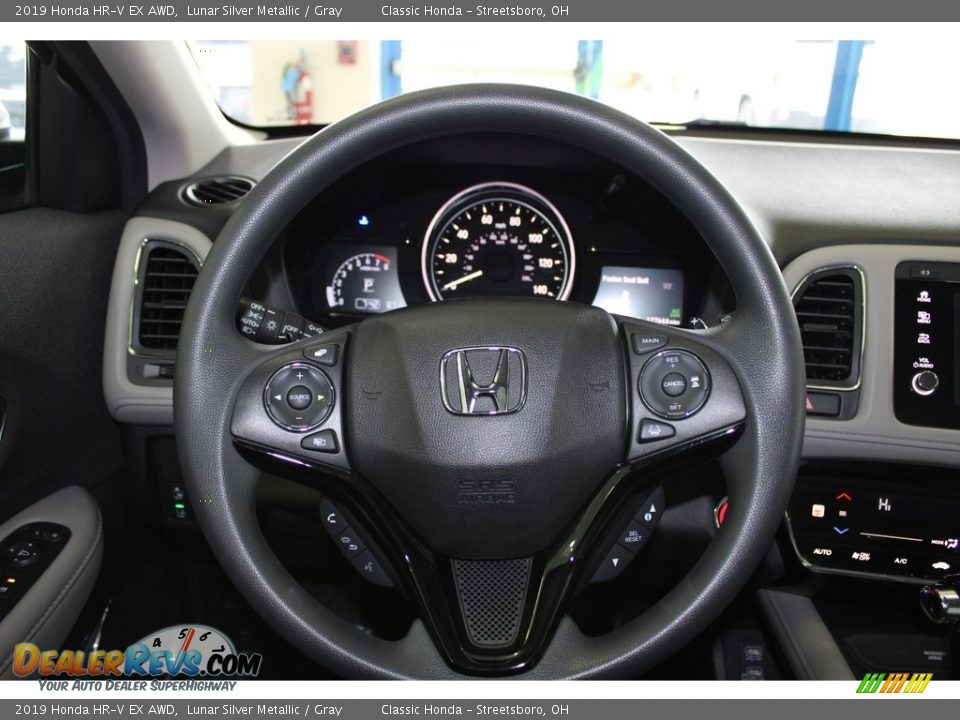 2019 Honda HR-V EX AWD Lunar Silver Metallic / Gray Photo #31
