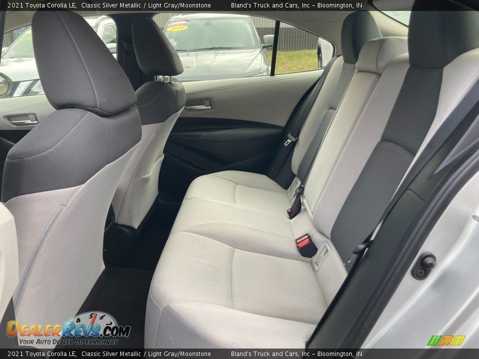 Rear Seat of 2021 Toyota Corolla LE Photo #15