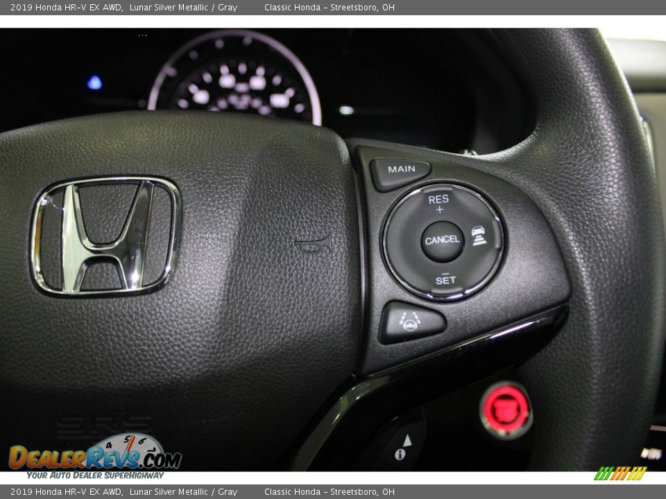 2019 Honda HR-V EX AWD Lunar Silver Metallic / Gray Photo #33