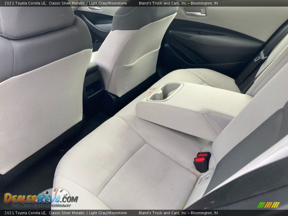 Rear Seat of 2021 Toyota Corolla LE Photo #16
