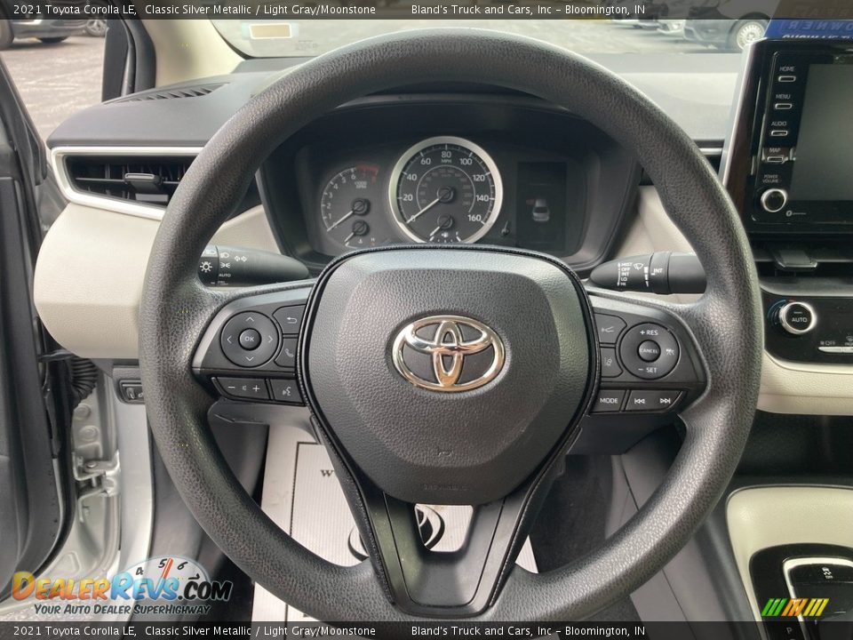 2021 Toyota Corolla LE Steering Wheel Photo #17