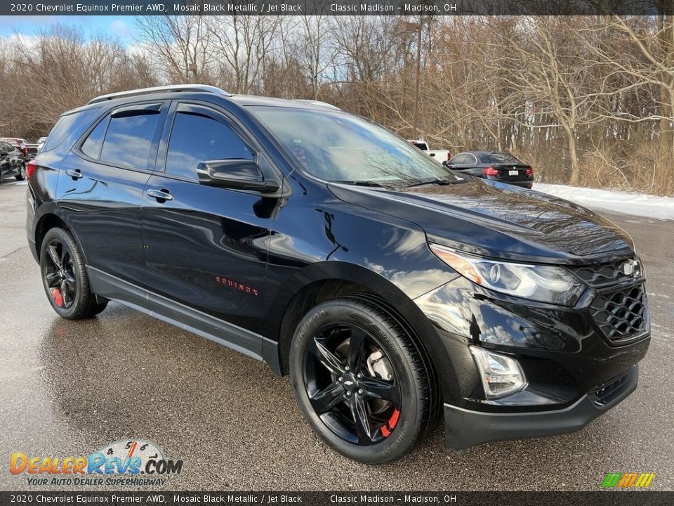 2020 Chevrolet Equinox Premier AWD Mosaic Black Metallic / Jet Black Photo #4