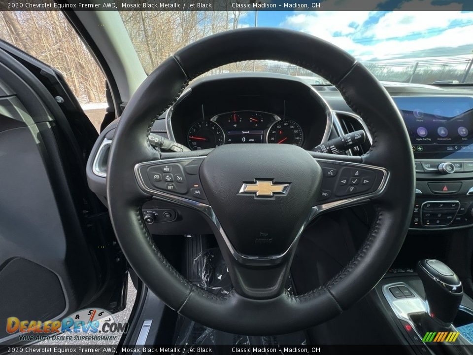 2020 Chevrolet Equinox Premier AWD Mosaic Black Metallic / Jet Black Photo #9