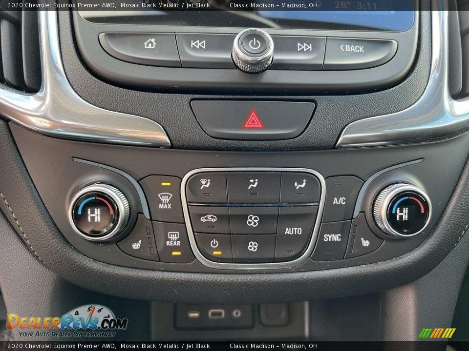 2020 Chevrolet Equinox Premier AWD Mosaic Black Metallic / Jet Black Photo #13