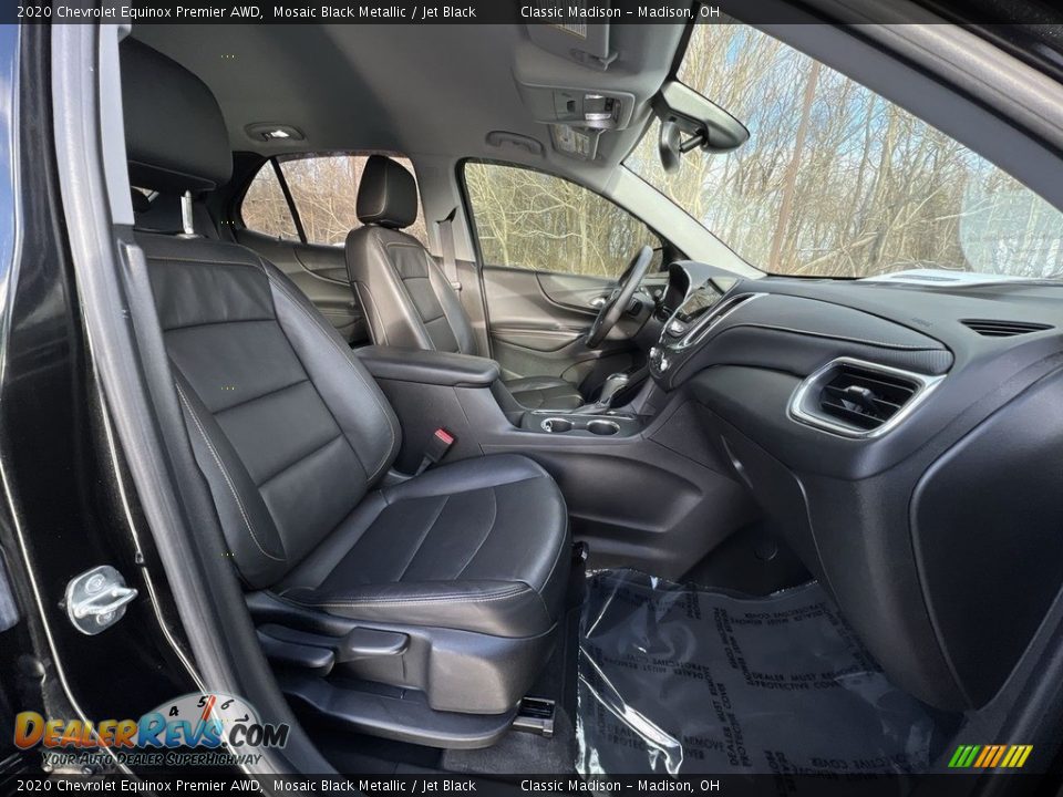 2020 Chevrolet Equinox Premier AWD Mosaic Black Metallic / Jet Black Photo #18