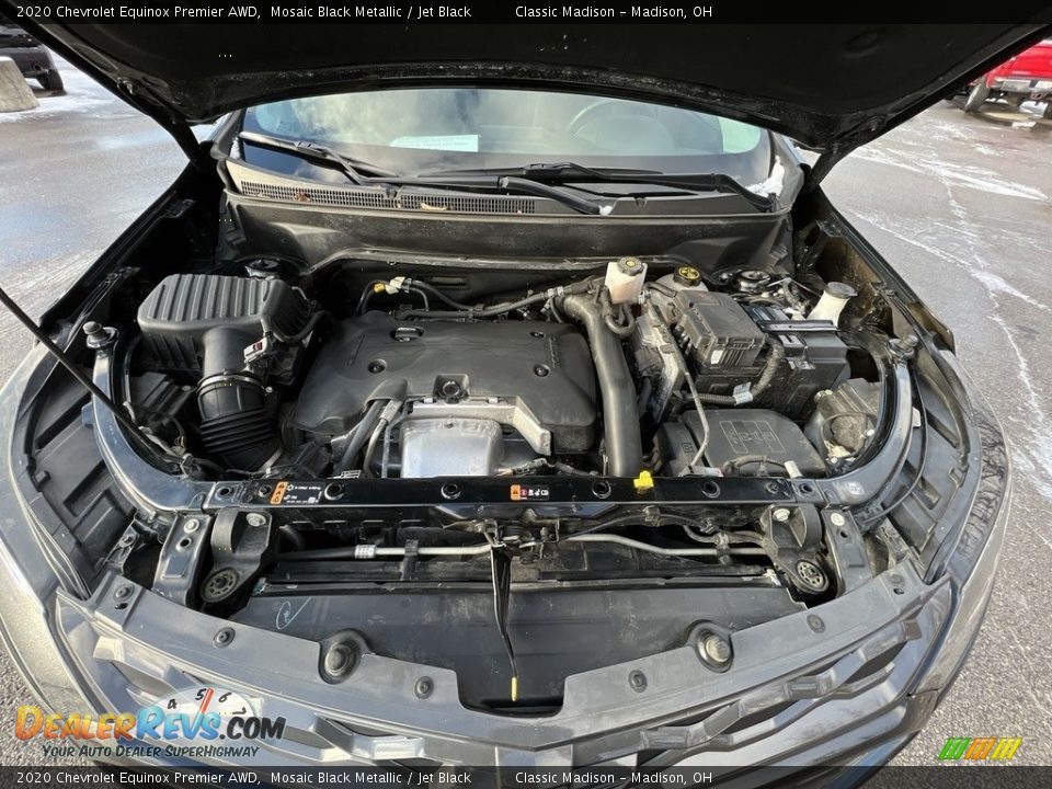 2020 Chevrolet Equinox Premier AWD Mosaic Black Metallic / Jet Black Photo #19