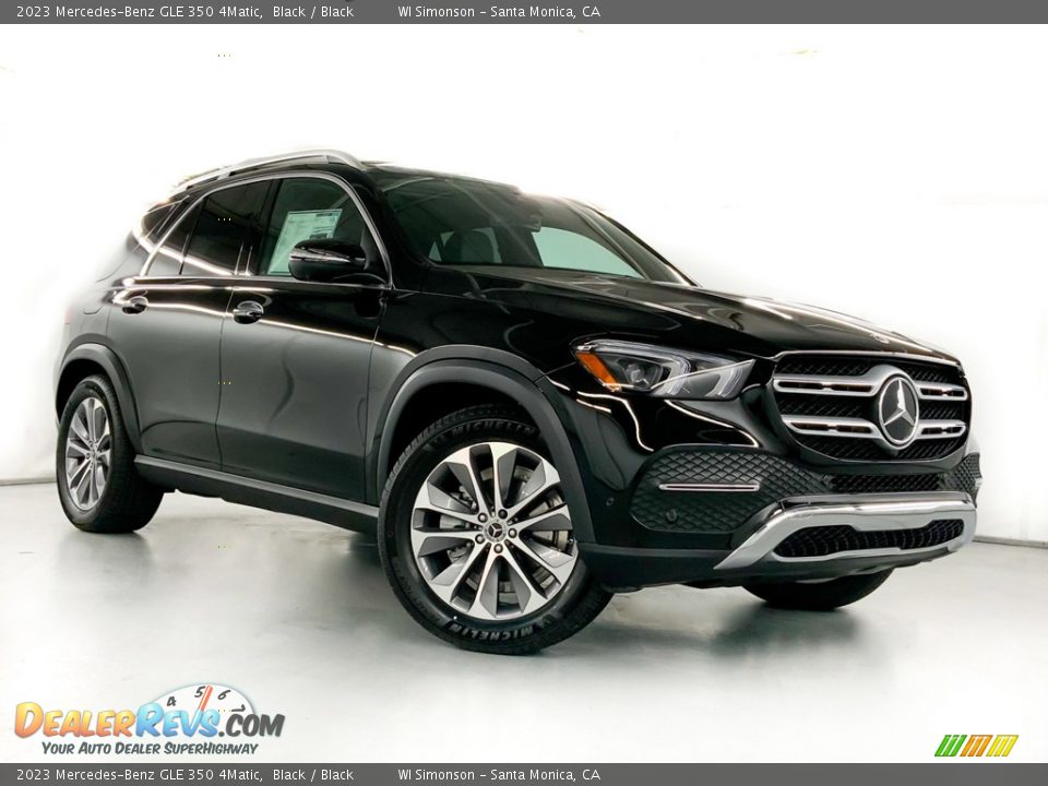 2023 Mercedes-Benz GLE 350 4Matic Black / Black Photo #2