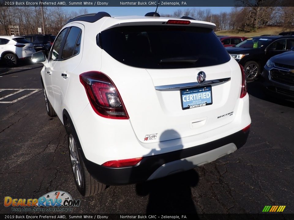 2019 Buick Encore Preferred AWD Summit White / Ebony Photo #4