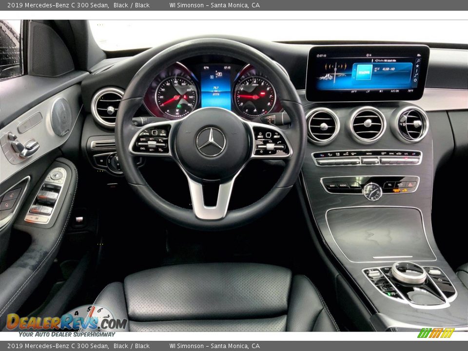 2019 Mercedes-Benz C 300 Sedan Black / Black Photo #4