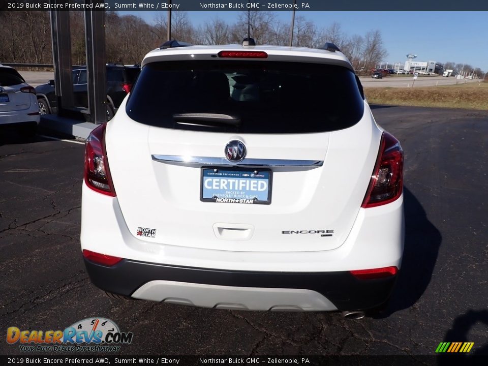 2019 Buick Encore Preferred AWD Summit White / Ebony Photo #5