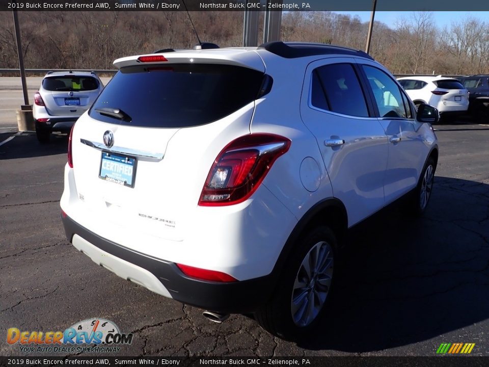 2019 Buick Encore Preferred AWD Summit White / Ebony Photo #6