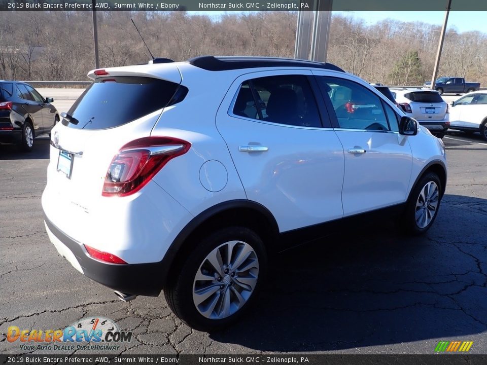 2019 Buick Encore Preferred AWD Summit White / Ebony Photo #7