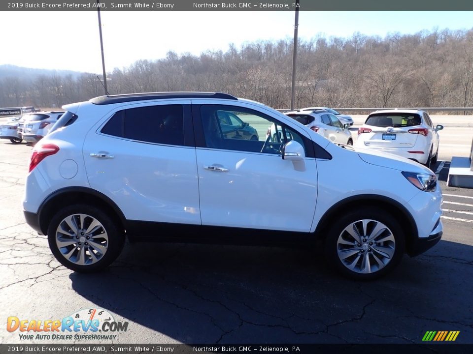 2019 Buick Encore Preferred AWD Summit White / Ebony Photo #8