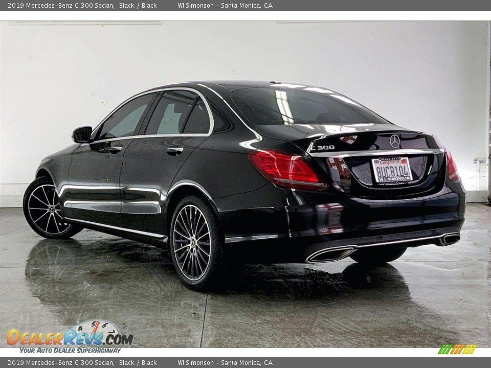 2019 Mercedes-Benz C 300 Sedan Black / Black Photo #10