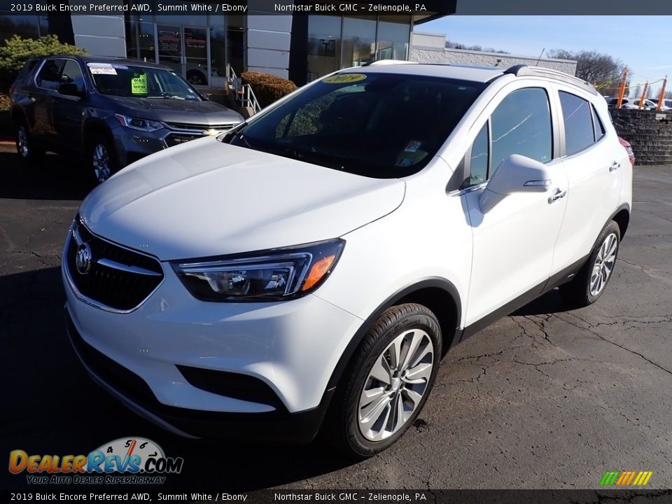 2019 Buick Encore Preferred AWD Summit White / Ebony Photo #12