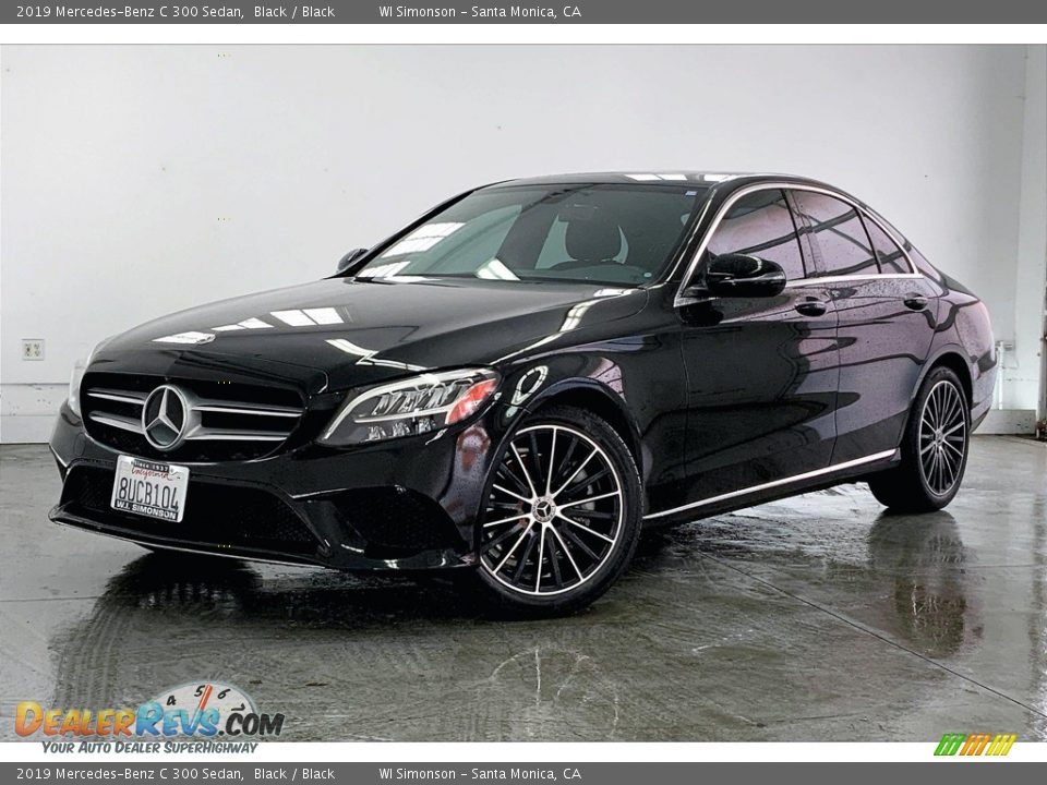 2019 Mercedes-Benz C 300 Sedan Black / Black Photo #12