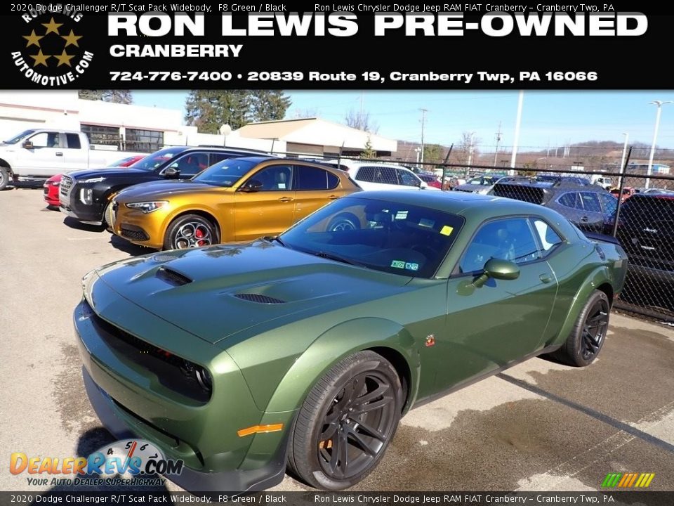 2020 Dodge Challenger R/T Scat Pack Widebody F8 Green / Black Photo #1