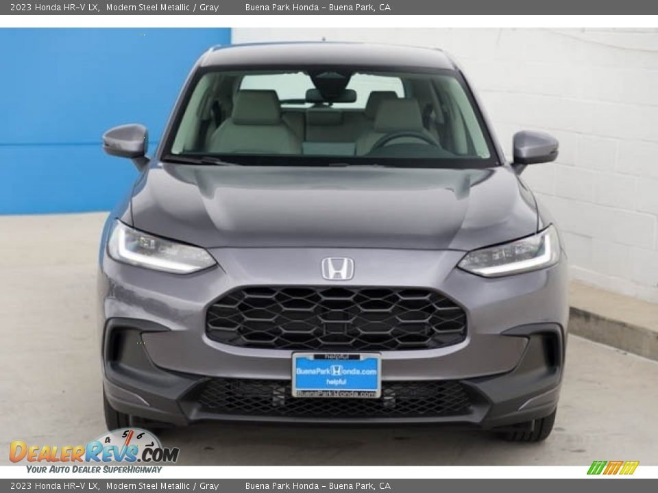 2023 Honda HR-V LX Modern Steel Metallic / Gray Photo #3