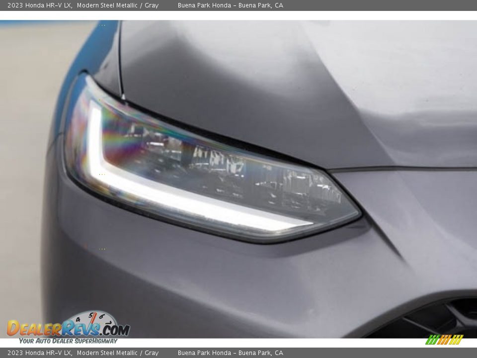 2023 Honda HR-V LX Modern Steel Metallic / Gray Photo #4