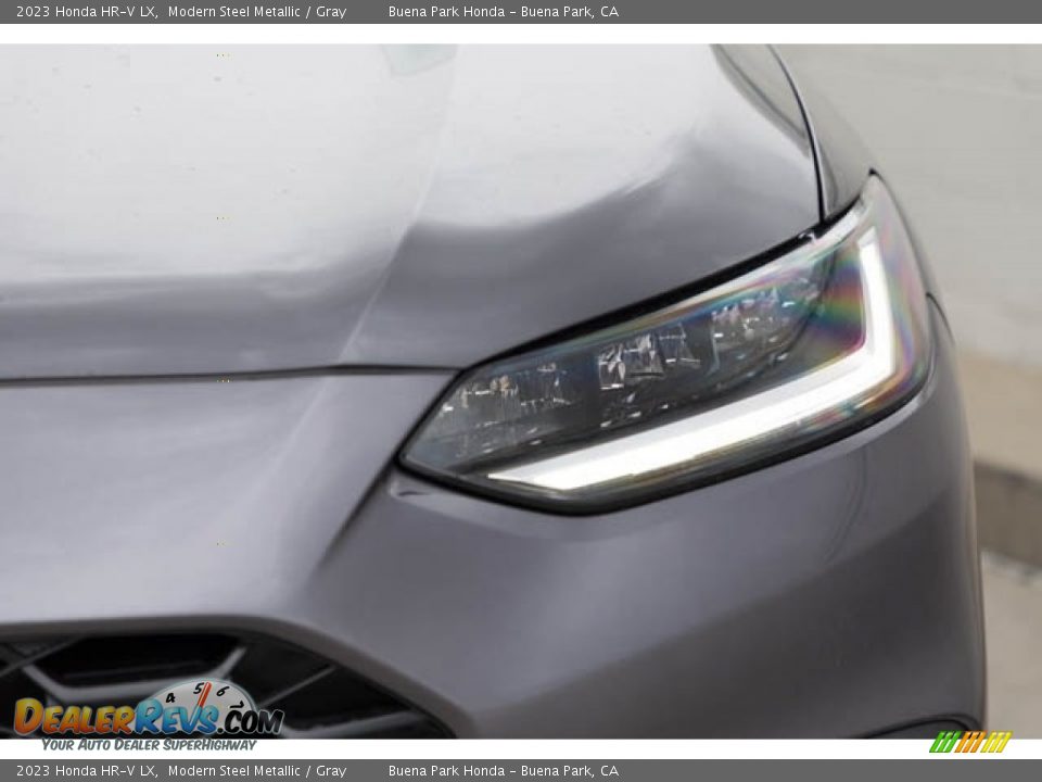 2023 Honda HR-V LX Modern Steel Metallic / Gray Photo #5