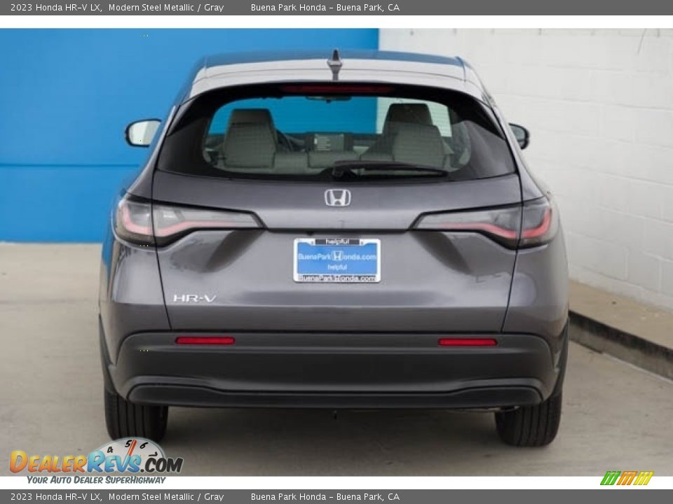 2023 Honda HR-V LX Modern Steel Metallic / Gray Photo #7