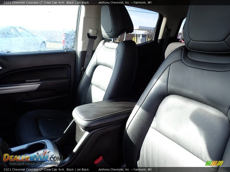 2021 Chevrolet Colorado LT Crew Cab 4x4 Black / Jet Black Photo #11