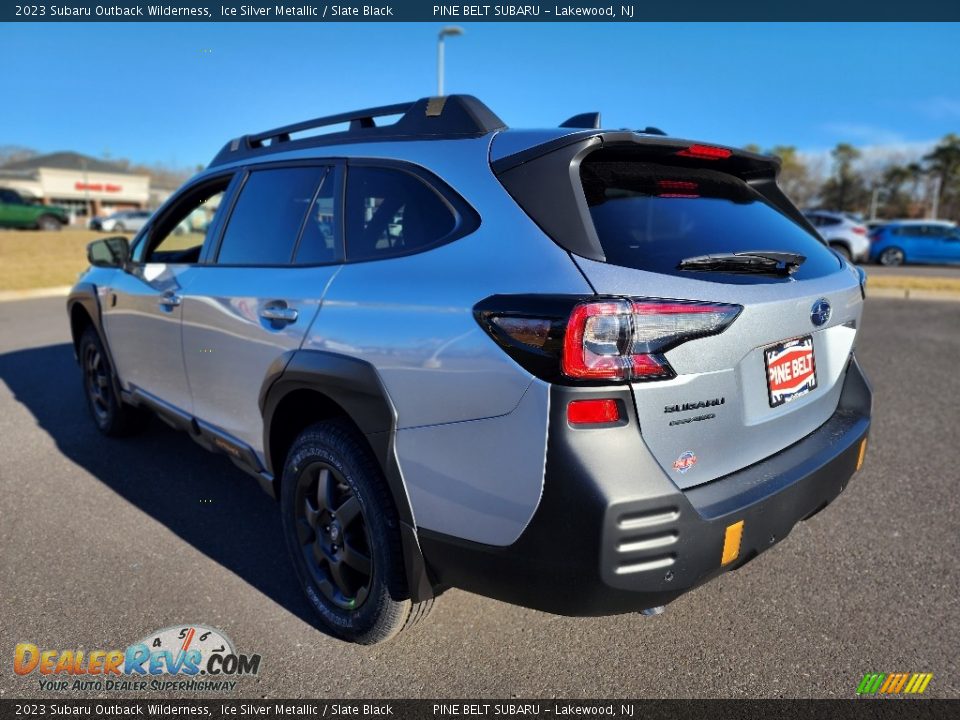 2023 Subaru Outback Wilderness Ice Silver Metallic / Slate Black Photo #4