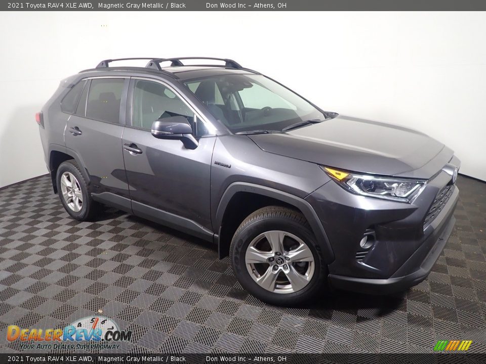 2021 Toyota RAV4 XLE AWD Magnetic Gray Metallic / Black Photo #4