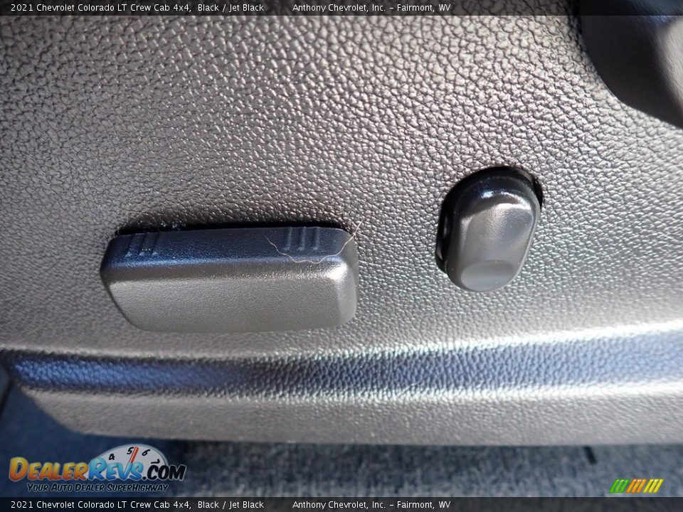 2021 Chevrolet Colorado LT Crew Cab 4x4 Black / Jet Black Photo #16