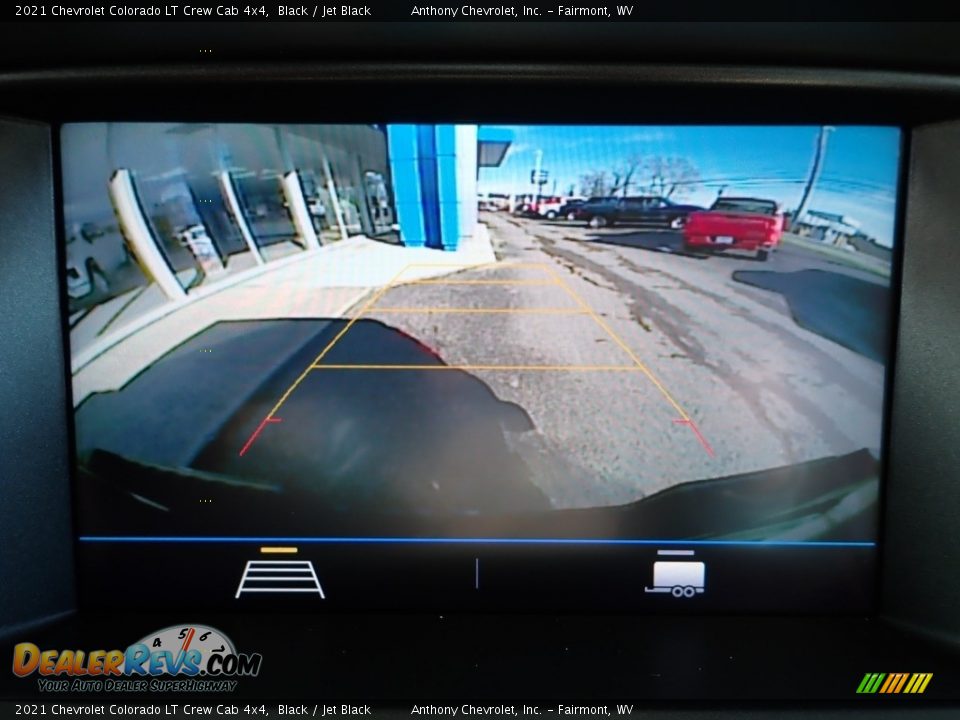 2021 Chevrolet Colorado LT Crew Cab 4x4 Black / Jet Black Photo #18